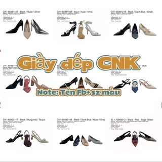 Giày cao gót nữ dép sandal Cnk trưng bày