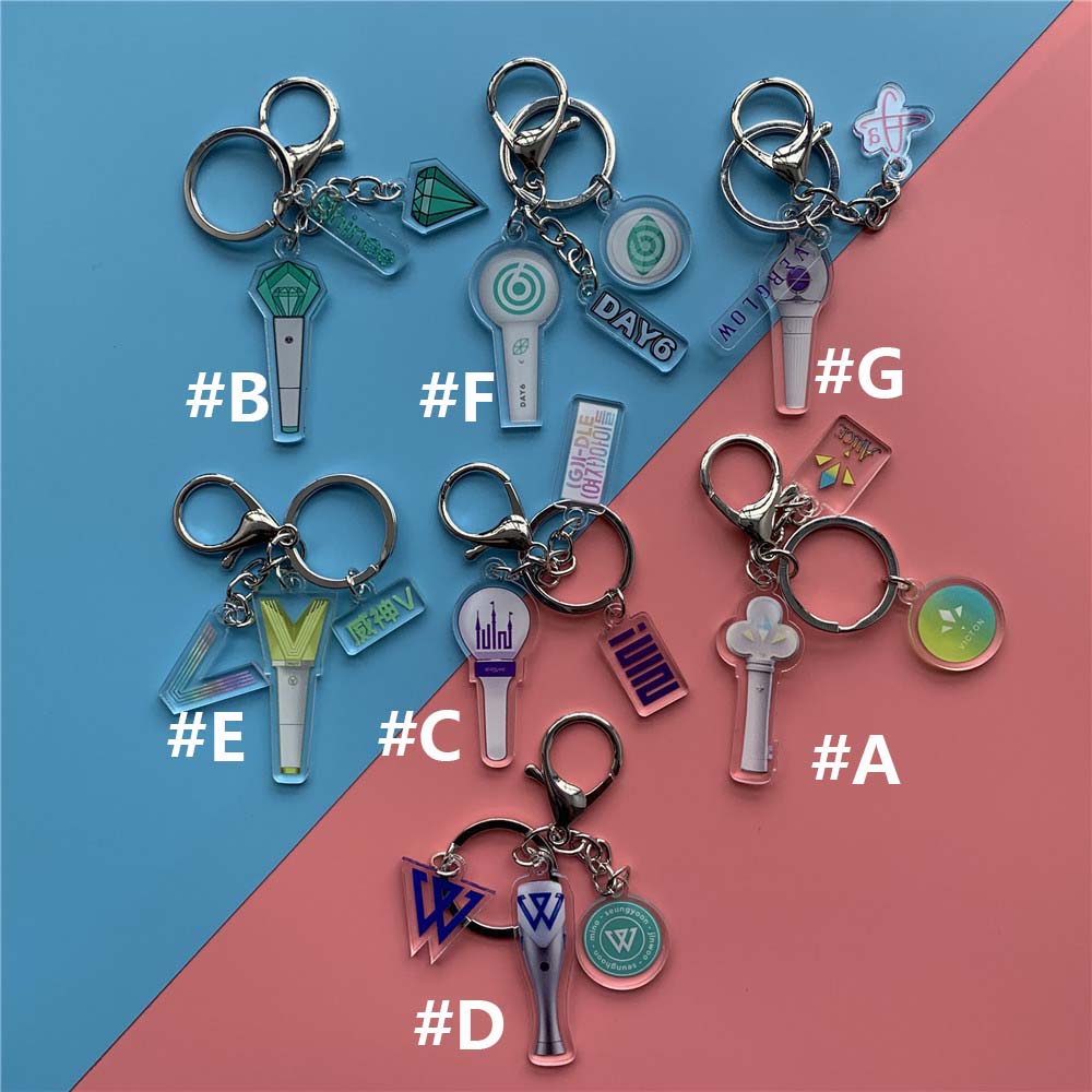 Móc khóa hình (G)I-DLE EVERGLOW cho fan