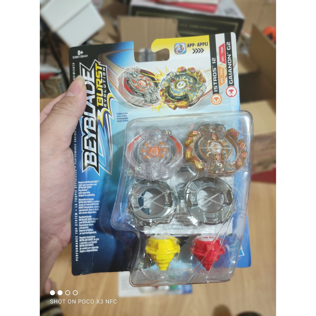 mô hình quay beyblade burst hasbro set 2