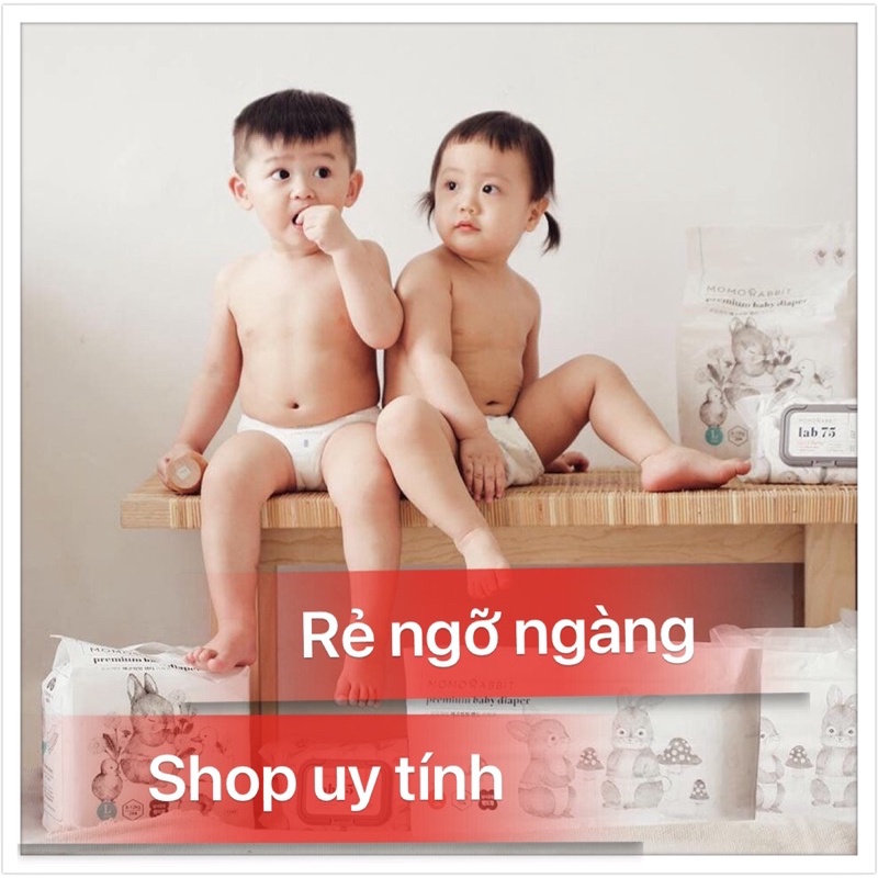 Tả/bỉm quần/dán 🎉 SIÊU RẺ 🎉 Momo Rabbit S,M,L,XL,XXL 18 miếng, 22 miếng, 36 miếng