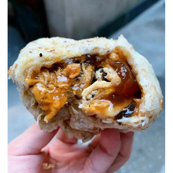 Bánh bao gạo lức hộp 4 cái lớn 89