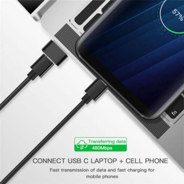 Adapter chuyển đổi giao diện USB sang Type C tiện lợi