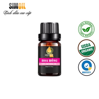 Tinh dầu thiên nhiên cao cấp hương Hoa hồng 10ml dùng cho máy xông tinh dầu, máy khuếch tán tinh dầu