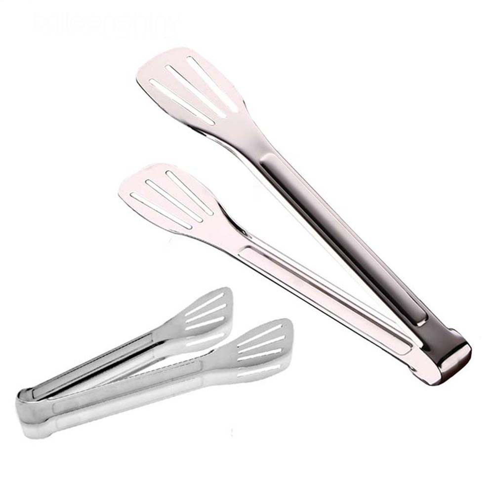 💕FAY💕 Pastry Stainless Steel Kitchen Food Tongs Bread Clip Utensils Cooking Anti-heat Barbecue Buffet Clamp