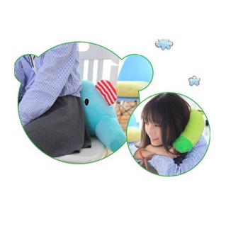 Combo gối cổ và gối tựa lưng
