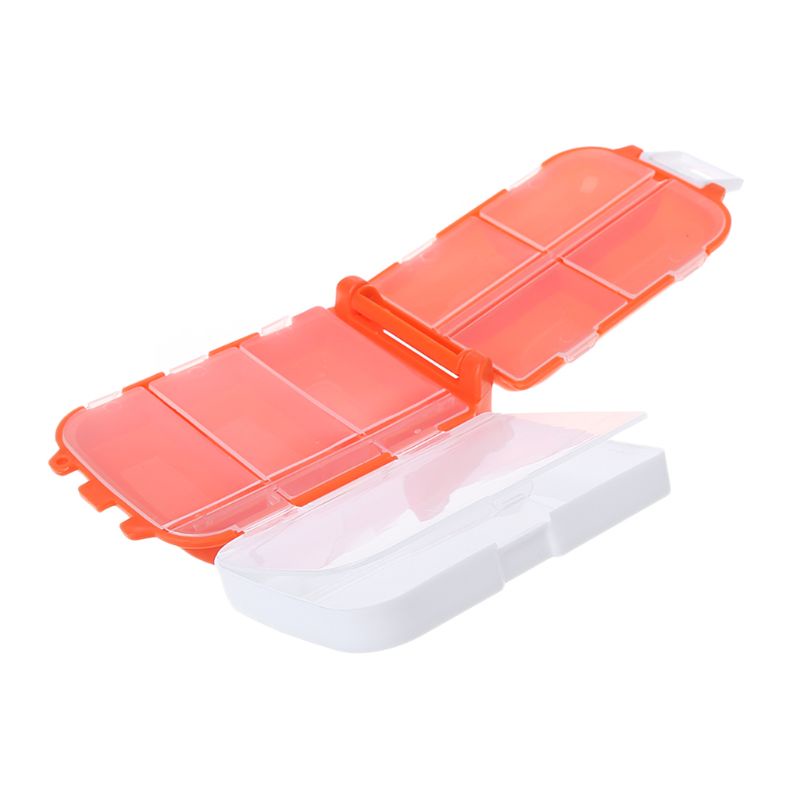 Hộp Nhựa Đựng Dụng Cụ Câu Cá 3 Ngăn Nhỏ Gọn Sức Chứa Lớn