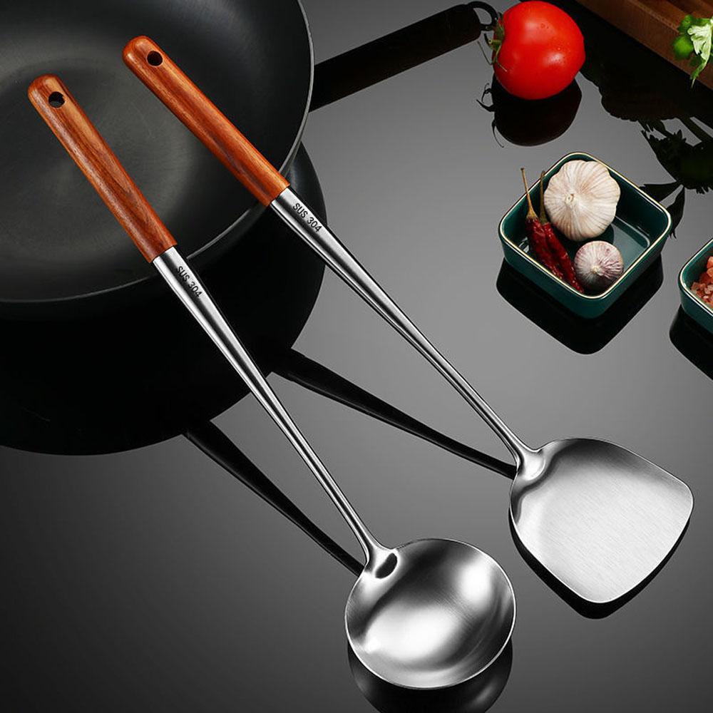 Xẻng Nấu Ăn Cán Dài Tiện Lợi Cho Nhà Bếp