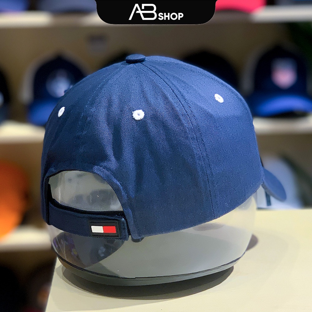 Mũ Lưỡi Trai Tommy Sili Xanh Navy và Trắng
