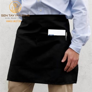 Combo 10 Tạp Dề Ngắn Đồng Phục Nhân Viên Phục Vụ-Tạp Dề Nửa Người-Tạp Dề Ngang Hông-Tạp Dề Quán Cafe