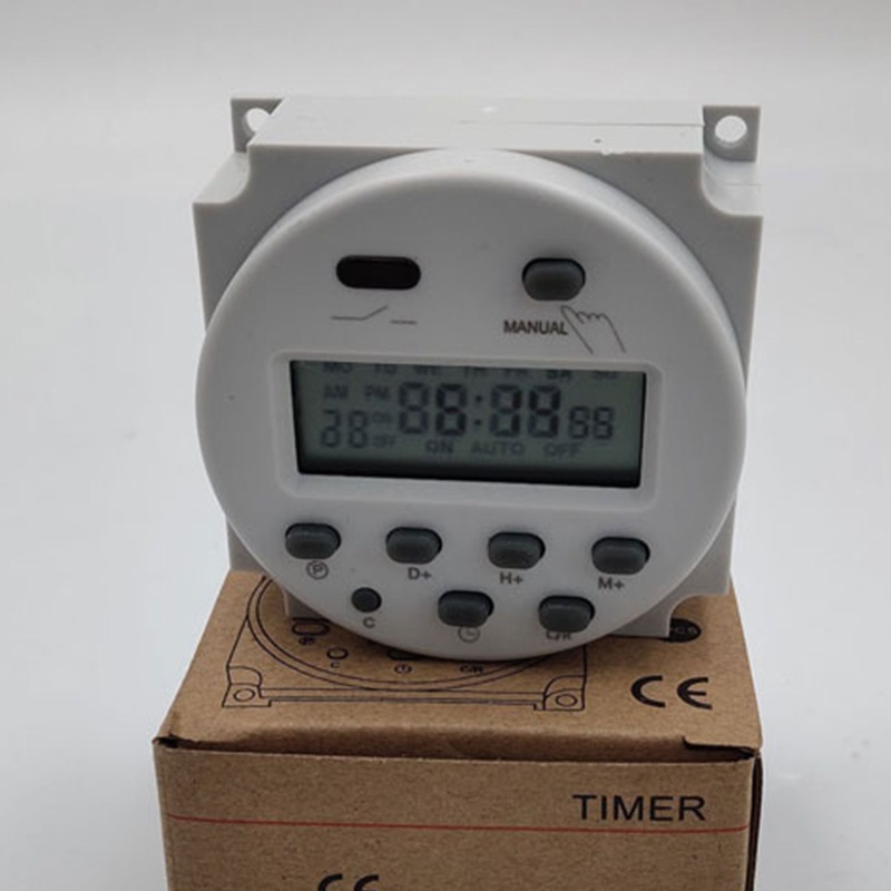 Đồng Hồ Hẹn Giờ Tự Động Nev CN101A Màn Hình LCD 110V / 220V / 24V / 12V