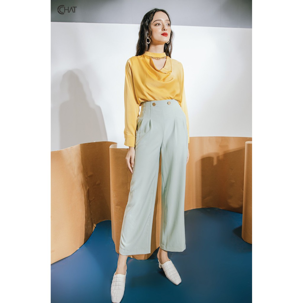 CCHAT Quần suông 2 ly lật C473 | BigBuy360 - bigbuy360.vn