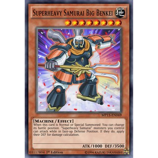  [BÀI IN YUGIOH - BÀI YUGIOH] Bộ bài Superheavy Samurai  E7 in 1