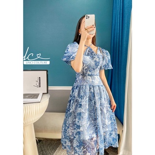 Váy Blouce dáng xòe thanh lịch - LinCi Couture