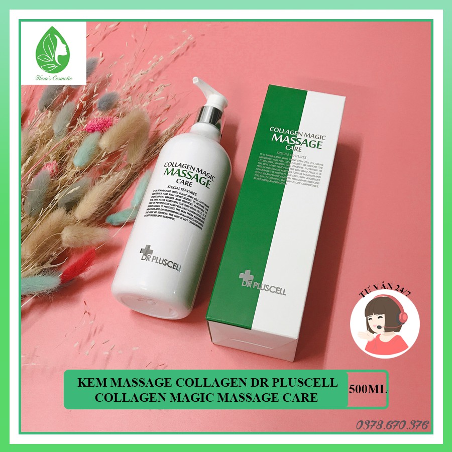 (TRỢ GIÁ) Kem massage collagen Dr PlusCell_Dr Pluscell Collagen magic massage care