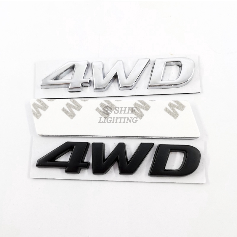 1 Logo Kim Loại 4wd Thay Thế Cho Xe Hyundai Ix25 Ix35