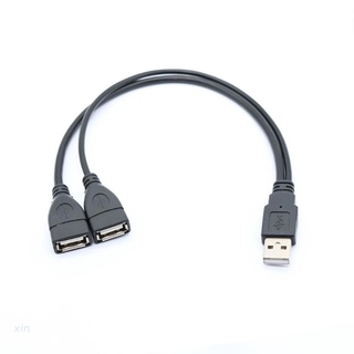 Dây cáp chia 1 đầu cắm thành 2 ổ cắm usb
