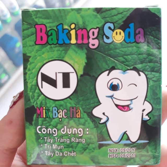 Baking Soda NT Mix Bạc Hà 50g