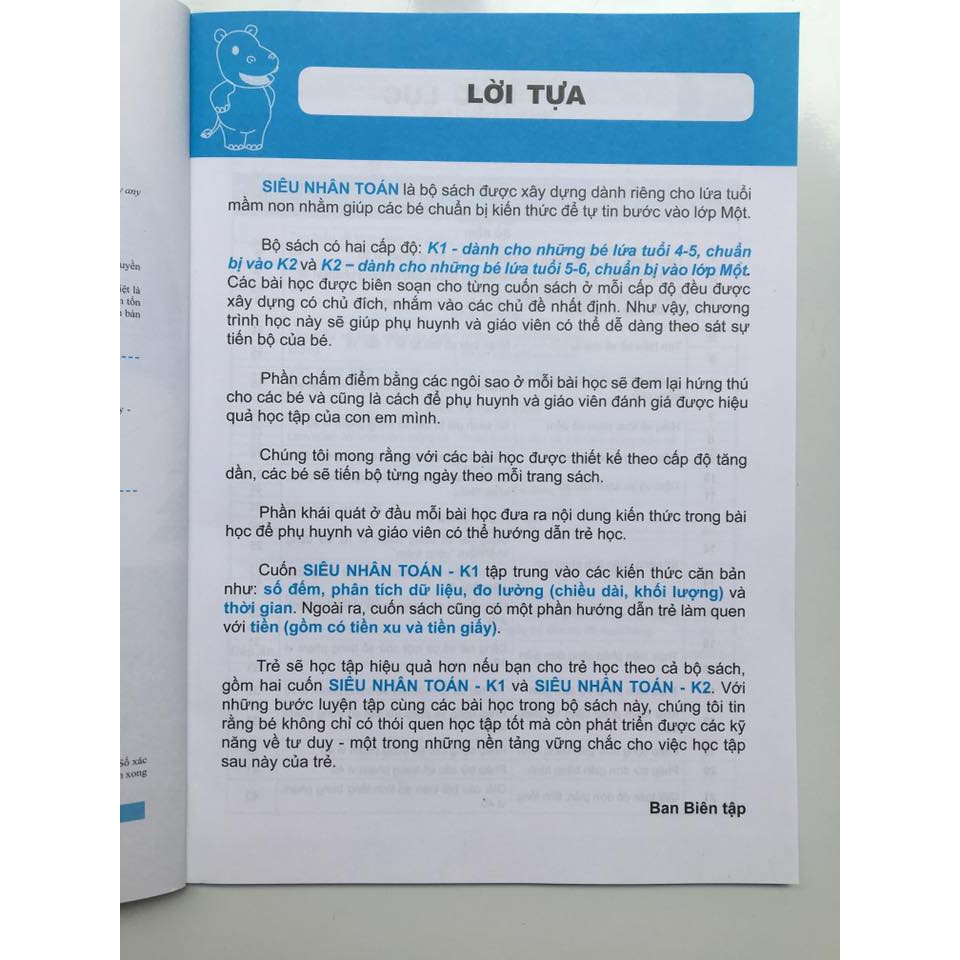 Combo Sách Siêu Nhân Toán K1, K2 - Không Thể Chờ Đến Lớp 1 (4 - 6 Tuổi)