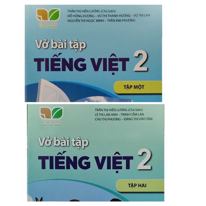 Combo 2 vở bài tập tiếng việt 2- kết nối