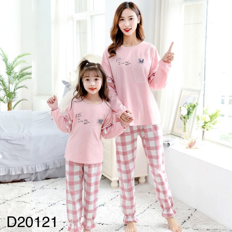 Đồ bộ cho bé gái Set pijama cao cấp kiểu dáng xinh xắn Beeshop D20121