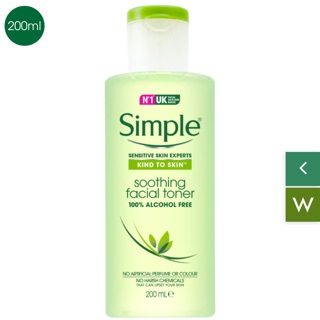 Combo sữa rửa mặt, toner cho da dầu hãng Simple UK