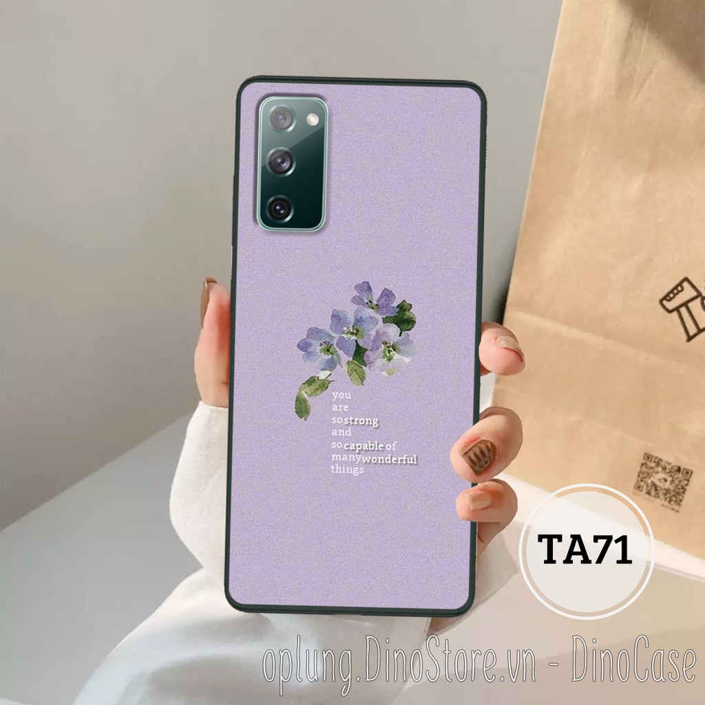 Ốp điện thoại Samsung S20/S20 PLUS/S20 ULTRA/S20 FE - Ốp lưng Samsung in hình hoa nữ tính vintage dễ thương.