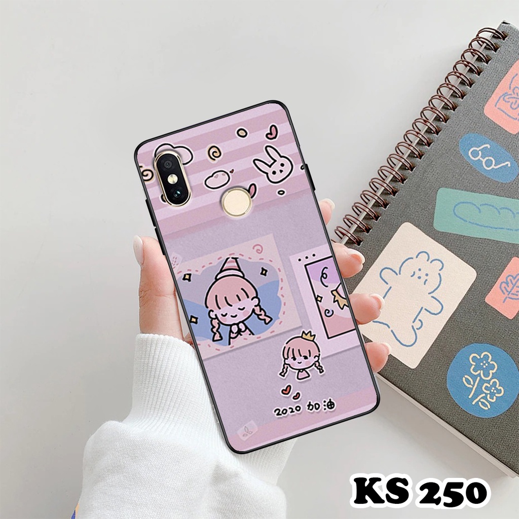 Ốp lưng Xiaomi Mi A1 - Xiaomi Mi A2 - Xiaomi Mi A2 Lite - Ốp in hình bé gái siêu đáng yêu, thời trang