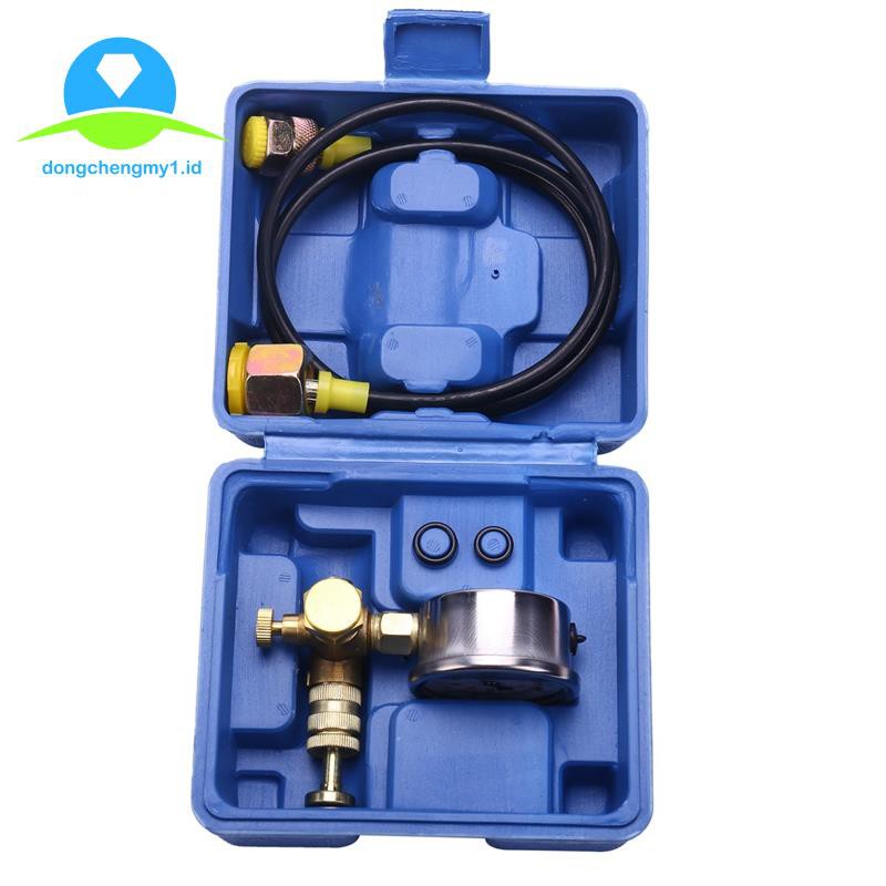 Pressure Gauges Kit Nitrogen Gas Charging Hydraulic Hammer Device