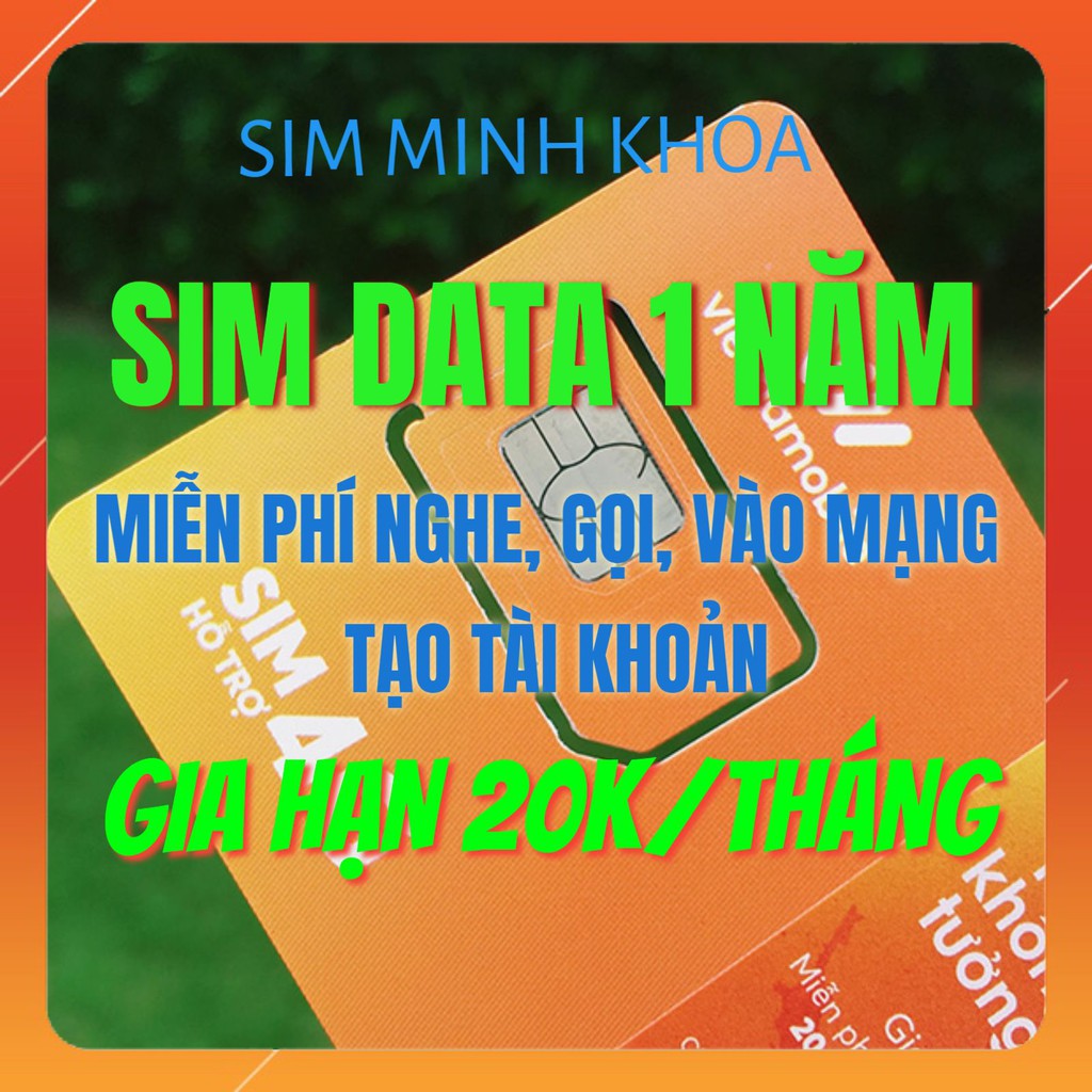 Sim Data Gói Cước Sopee 6gb/ngày Vietnamobile Giá Rẻ 1 Năm Không Giới Hạn Dung Lượng