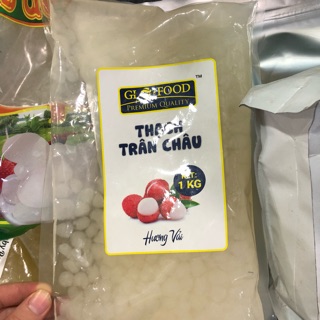 Thạch trân châu trắng giòn 1kg (loại ngon)