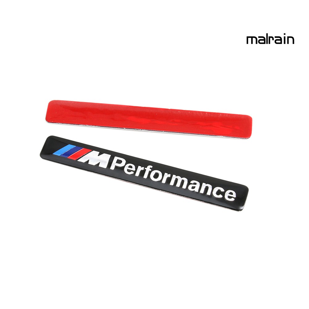 【VIP】M Performance Metal Logo Car Sticker  Emblem Badge Interior Decoration for BMW