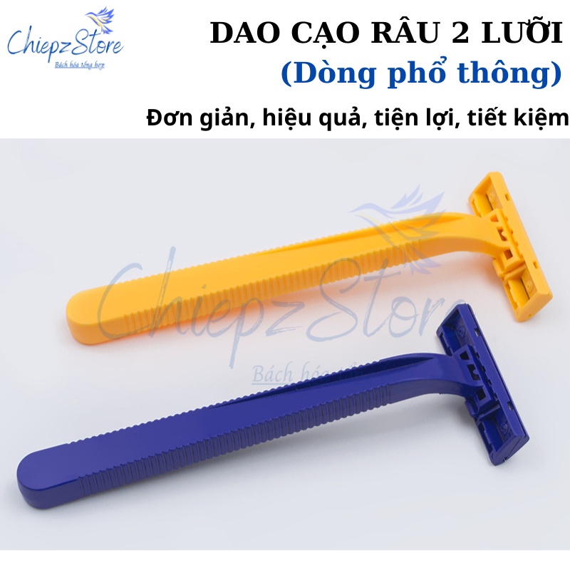 Dao cạo râu 2 lưỡi - Dòng phổ thông