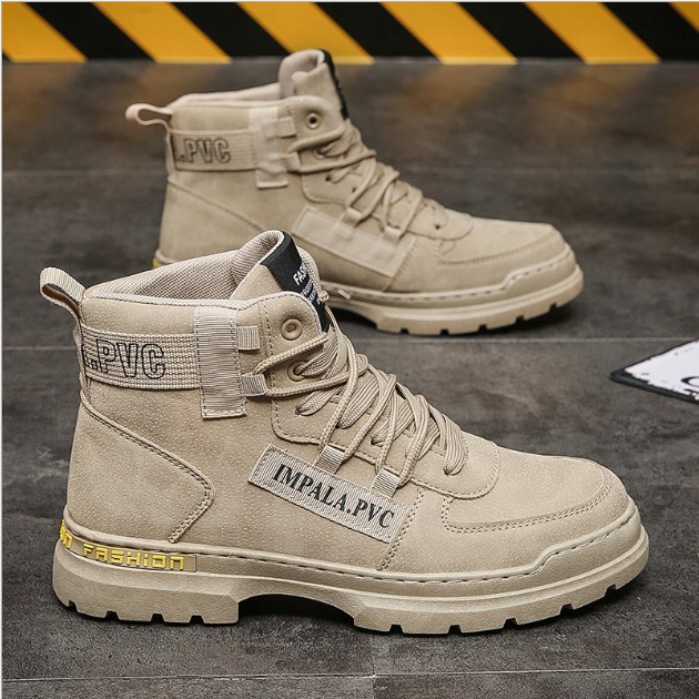 Giày Boot Nam Cổ Cao Retro GN317-GN318