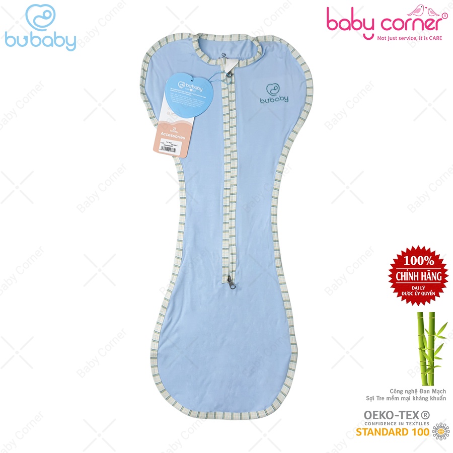 Túi Ngủ Kéo Khóa BU Baby Sợi Tre Kháng Khuẩn Siêu Mềm Mịn Cho Bé 0-3 Tháng/ 3-6 Tháng