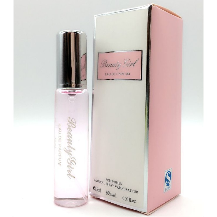 Nước hoa mini dành cho nữ Beauty Girl 15ml