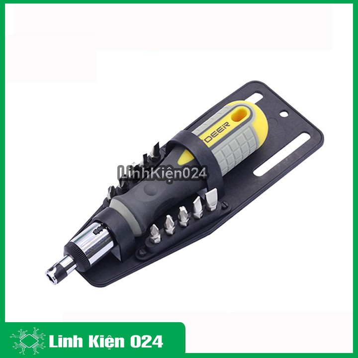 Bộ Tua Vít Đa Năng R'DEER RT-1612 Kèm 10 Đầu Vặn Vít