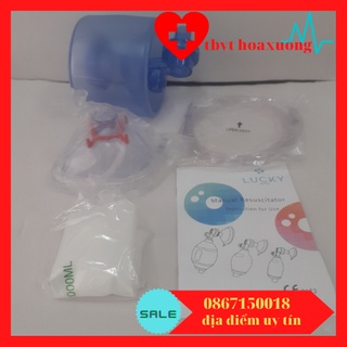 [CAO CẤP] Bộ Ambu Bóng Bóp Oxy Cấp Cứu