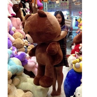 - gấu bông Brown khổ m9 ngồi 1m55