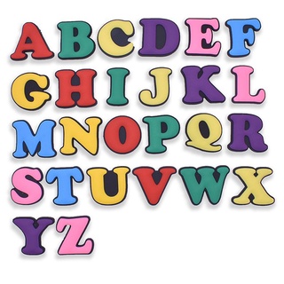 1PC STICKER  charm LETTER GẮN DÉP cross DÉP SỤC, DÉP CÁ SẤU sandal-AA43