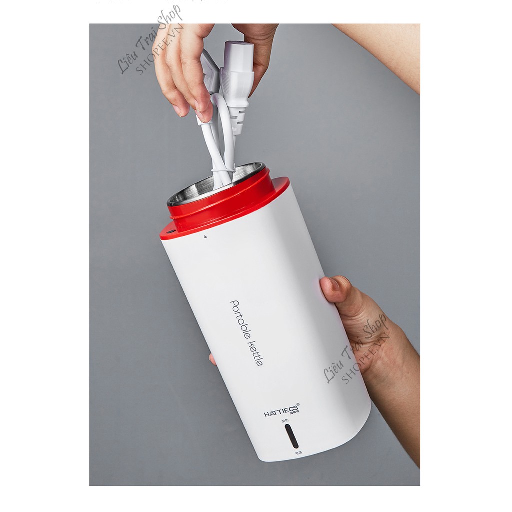 Ấm siêu tốc mini du lịch ấm đun nước mini du lịch cao cấp Portable kettle