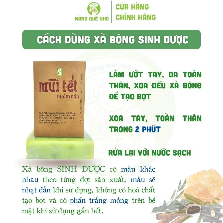 Xà Bông Sinh Dược Mùi Tết 2022