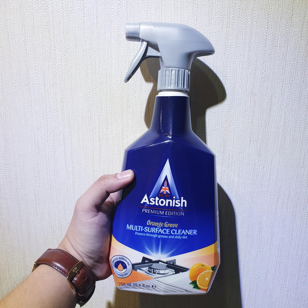 Bình xịt vệ sinh bếp hương cam Astonish C6790 750ml