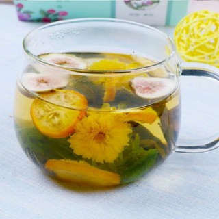 Trà thơm miệng(sung lat, lá dâu tằm,cúc,quất, lá bạc hà,vỏ cam,cỏ ngọt