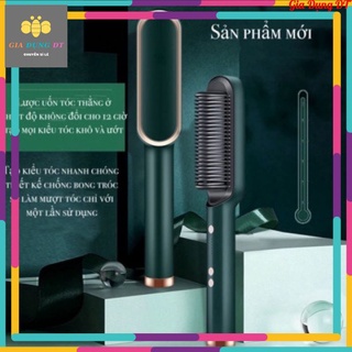 Lược điện chải tóc tạo kiểu chuyên nghiệp - Kiêm máy uốn - duỗi - ép tóc - tạo kiểu nhanh chóng