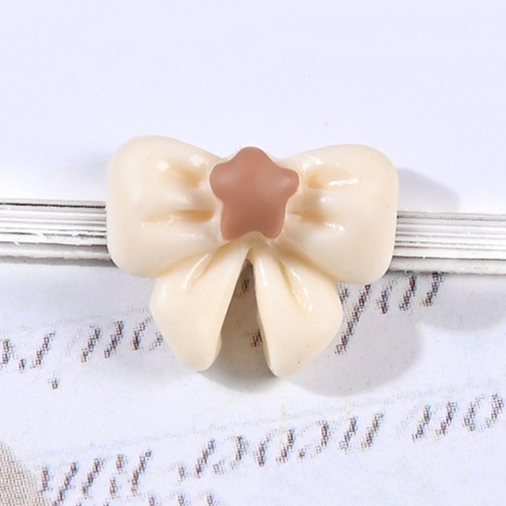 Phụ Kiện Trang Trí Móng Tay 3D Mini Hình Kẹo / Gấu / Nơ Dễ Thương