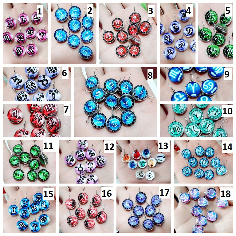 12 cung hoàng đạo sỉ : 12 cái = 45k [ 12 cung hoàng đạo giá rẻ - 12 cái = 45k - sỉ gốc không qua tru