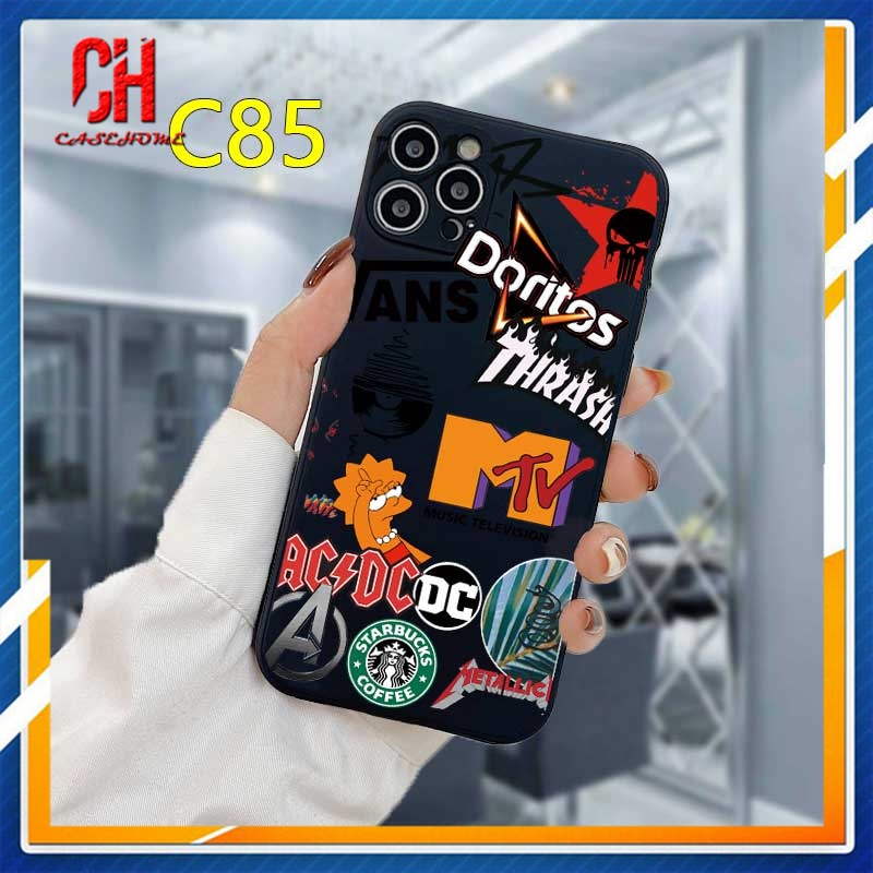 Ốp Điện Thoại Mềm Họa Tiết Graffiti Cho compatible for IPhone 11 12 13 PRO MAX 6 7 6S 8 Plus X XR XS MAX 11 12 13 mini Se 2020 6SPlus 7Plus 6Plus 8Plus XSMAX