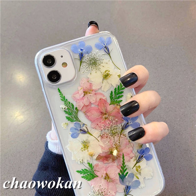 Ốp lưng điện thoại di động Epoxy chống rơi Màu đỏ ròng thời trang trí thun ngắn tay | BigBuy360 - bigbuy360.vn
