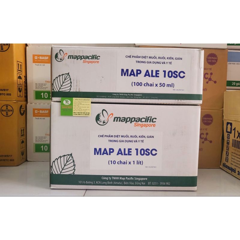 Thuốc diệt muỗi hàng y tế Map Ale 10SC chai 1lít Chính Hãng Map Pacific Singapore