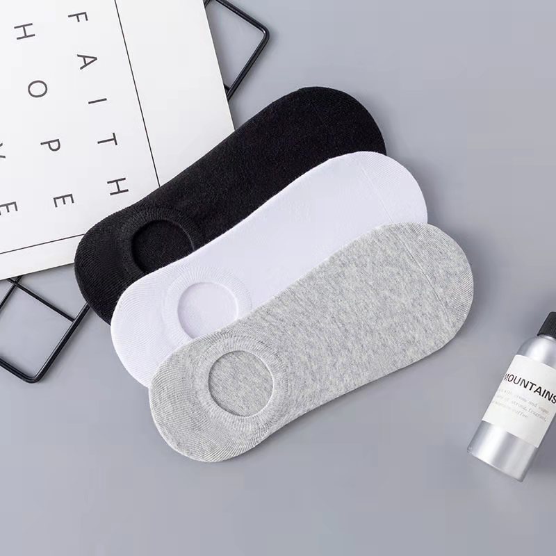 Vớ Cổ Thấp Chất Liệu Mỏng Nhẹ Thời Trang Mùa Hè Cho Nam